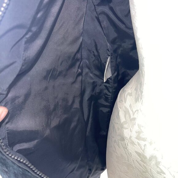 Hilary Radley Womens Vest Size Small Black Full Zip Rabbit Fur Casual - Picture 8 of 9